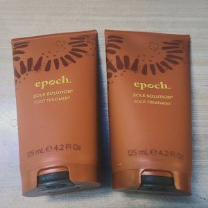 2 tubes of Nuskin Epoch Sole Solution Foot Treatment #63